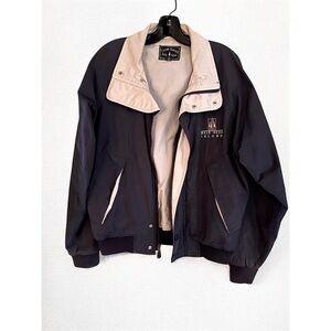 Vintage Bald Head Island Oversized Bomber Jacket